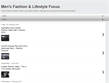 Tablet Screenshot of mensfashionfocus.blogspot.com