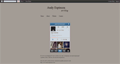 Desktop Screenshot of andyespinoza.blogspot.com