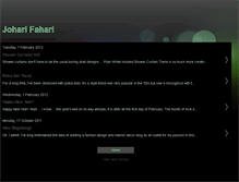 Tablet Screenshot of joharifahari.blogspot.com