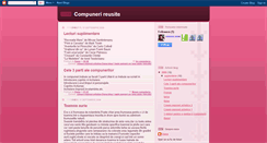 Desktop Screenshot of compunerireusite.blogspot.com