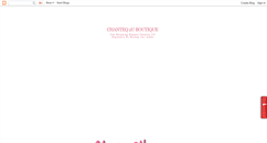 Desktop Screenshot of chanteq2u-boutique.blogspot.com