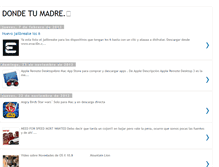 Tablet Screenshot of dondetumadre.blogspot.com