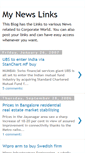 Mobile Screenshot of mynewslinks.blogspot.com