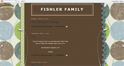Desktop Screenshot of fishlerfamily.blogspot.com