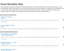Tablet Screenshot of homeremedieshelp.blogspot.com
