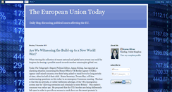 Desktop Screenshot of europeanuniontoday.blogspot.com