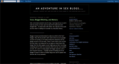 Desktop Screenshot of anadventureinsexblogs.blogspot.com