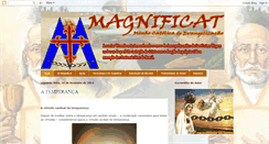 Desktop Screenshot of magnificatmissaocatolica.blogspot.com