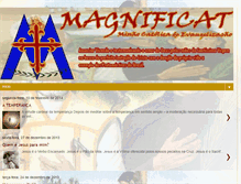 Tablet Screenshot of magnificatmissaocatolica.blogspot.com