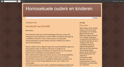 Desktop Screenshot of homoseksueleoudersenkinderen.blogspot.com