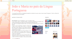 Desktop Screenshot of joaoemarianopaisdalinguaportuguesa.blogspot.com