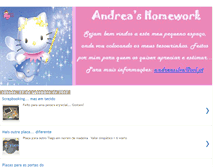 Tablet Screenshot of andrea-homework.blogspot.com