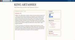 Desktop Screenshot of kingartashes.blogspot.com