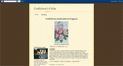 Desktop Screenshot of craftybrenscabin.blogspot.com