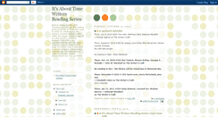 Desktop Screenshot of itsaboutimewriters.blogspot.com