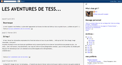 Desktop Screenshot of lesaventuresdetess.blogspot.com
