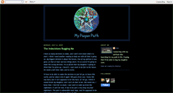 Desktop Screenshot of my-paganpath.blogspot.com