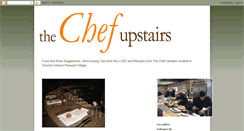 Desktop Screenshot of chefupstairs.blogspot.com