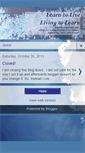 Mobile Screenshot of learningtolive-livingtolearn.blogspot.com