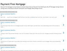 Tablet Screenshot of paymentfreemortgage.blogspot.com