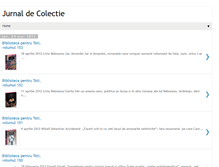Tablet Screenshot of jurnaldecolectie.blogspot.com