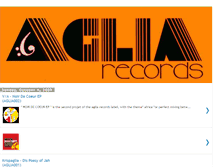 Tablet Screenshot of agliarecords.blogspot.com