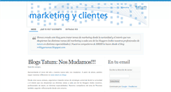 Desktop Screenshot of marketingyclientes.blogspot.com