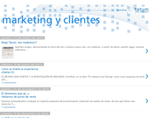 Tablet Screenshot of marketingyclientes.blogspot.com