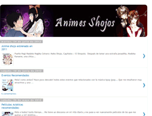 Tablet Screenshot of animes-shojos.blogspot.com