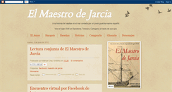 Desktop Screenshot of maestrodejarcia.blogspot.com