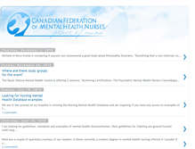 Tablet Screenshot of cfmhnurses.blogspot.com