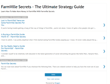 Tablet Screenshot of farm-ville-secrets.blogspot.com