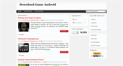 Desktop Screenshot of downloadgameandroid.blogspot.com