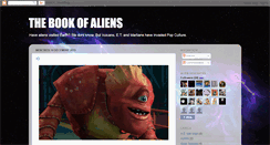 Desktop Screenshot of bookofaliens.blogspot.com