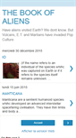Mobile Screenshot of bookofaliens.blogspot.com