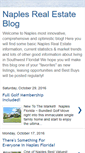 Mobile Screenshot of naplesrealestateblog.blogspot.com