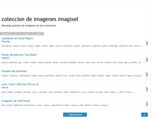 Tablet Screenshot of coleccionimagixel.blogspot.com
