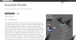 Desktop Screenshot of matahatiwanita.blogspot.com