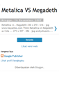 Mobile Screenshot of metalica-megadeth.blogspot.com