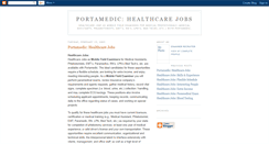 Desktop Screenshot of portamedic-healthcare-jobs.blogspot.com