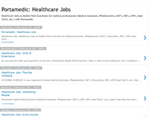 Tablet Screenshot of portamedic-healthcare-jobs.blogspot.com