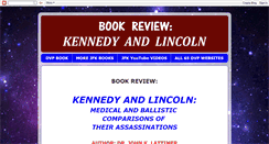 Desktop Screenshot of kennedy-and-lincoln.blogspot.com