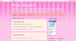 Desktop Screenshot of magicsleepsuit.blogspot.com