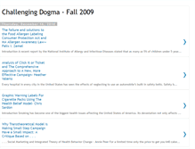 Tablet Screenshot of challengingdogma-fall2009.blogspot.com