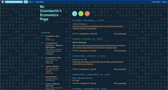 Desktop Screenshot of chamberlinomics.blogspot.com