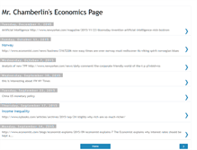 Tablet Screenshot of chamberlinomics.blogspot.com