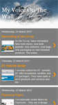Mobile Screenshot of myvoiceonthewall.blogspot.com