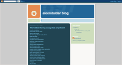 Desktop Screenshot of aleendaldar.blogspot.com