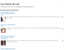 Tablet Screenshot of laschetasdelali.blogspot.com