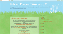 Desktop Screenshot of folkimfeuerschloesschen.blogspot.com